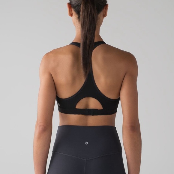 Lululemon All day breeze bra black size 10 NWT - Picture 10 of 10